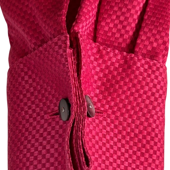 Banana Republic 100% Cotton Tailored Button Down Point Collar Shirt - XS - Pink - Picture 6 of 16